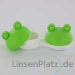 Kontaktlinsenbehälter Frosch grün