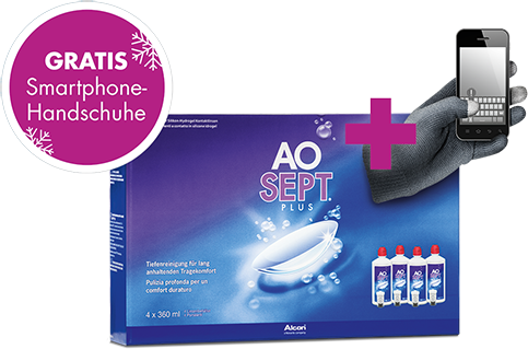 Winteraktionaktion: AO Sept Plus 4er Box + Smartphone-Handschuh