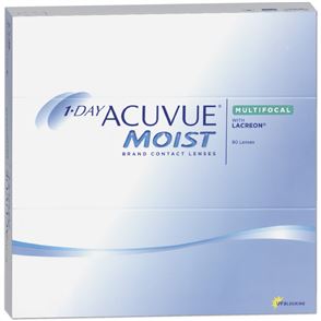 1-Day Acuvue Moist Multifocal | 90er Box | Addition LOW(MAX ADD+1,25)