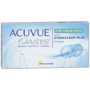 Acuvue Oasys for PRESBYOPIA | 6er Box | Addition HIGH (ADD +2,00 bis +2,50)
