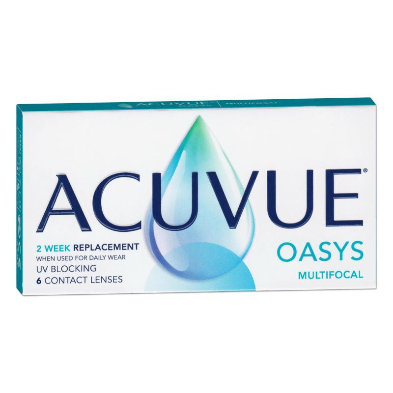 Acuvue Oasys Multifocal | 6er Box | Addition High: +2.00 bis +2.50