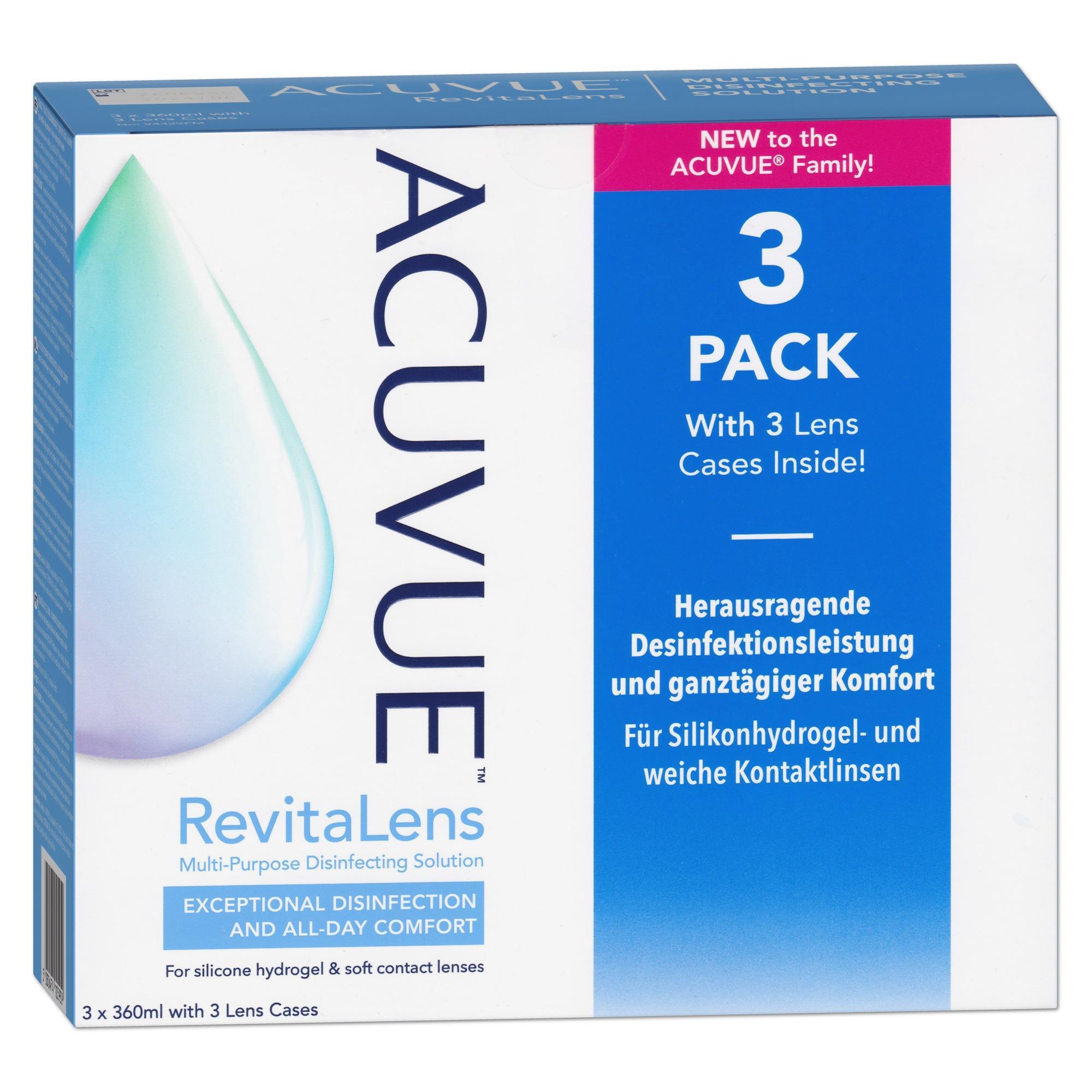Acuvue RevitaLens Big Pack - All-in-one Pflegemittel - Produktdetails
