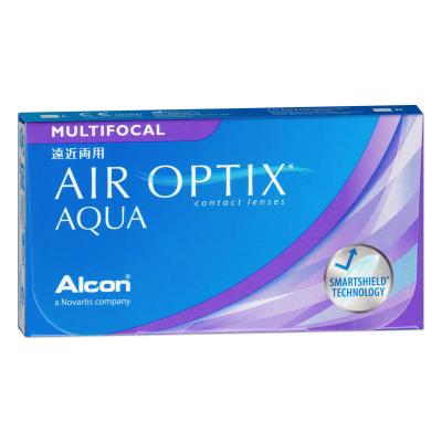 Air Optix Aqua Multifocal | 3er Box | Addition MED(MAX ADD+2,00)
