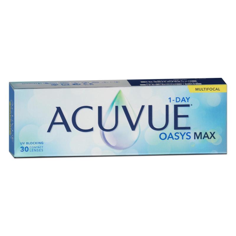 Acuvue Oasys MAX 1-Day Multifocal | 30er Box | Addition HIGH(MAX ADD+2,50)