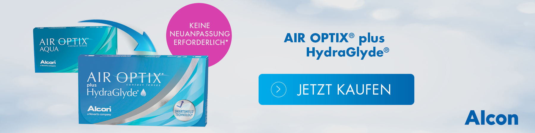 Banner Air Optix Aqua