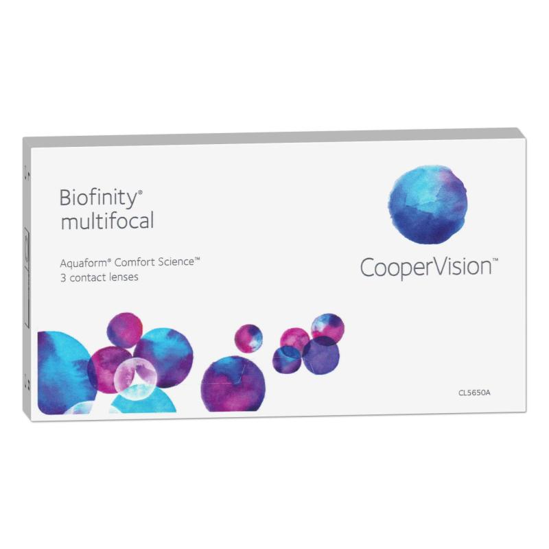 Biofinity Multifocal | 3er Box | ADD +1,00 D