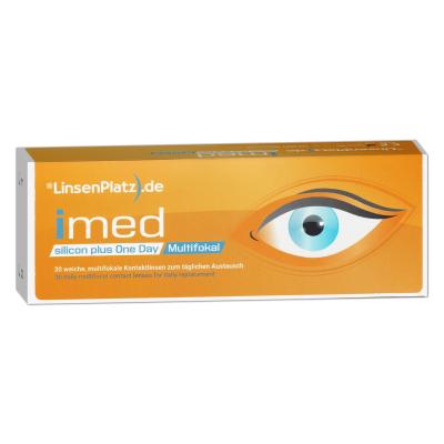  imed silicon plus One Day Multifocal | 30er Box | Addition LO(MAX ADD+2,25)