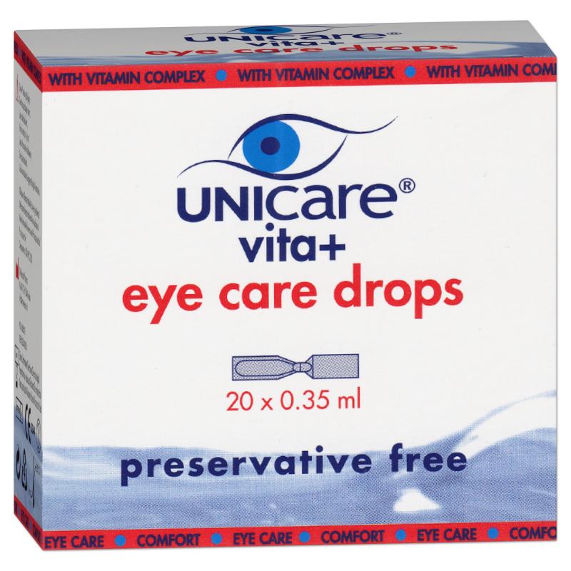 UNICARE vita+ eye care drops - Ampullen (EDO)