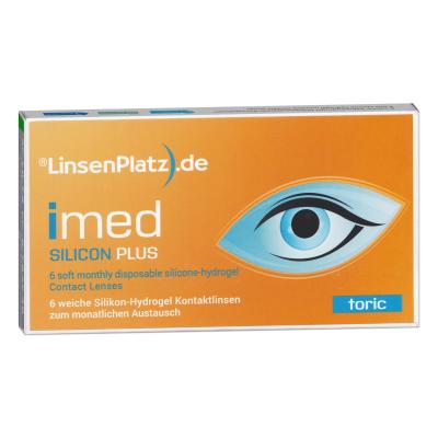 Linsenplatz - imed SILICON Plus toric | 6er Box