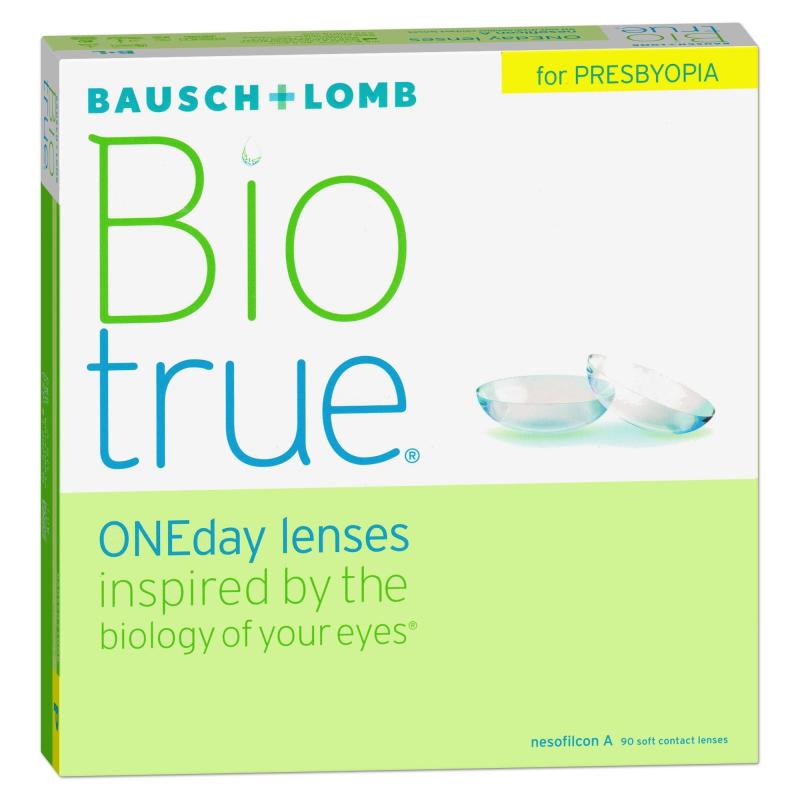 Biotrue ONEDay for Presbyopia | 90er Box | Addition LOW(+0,75 bis +1,50)