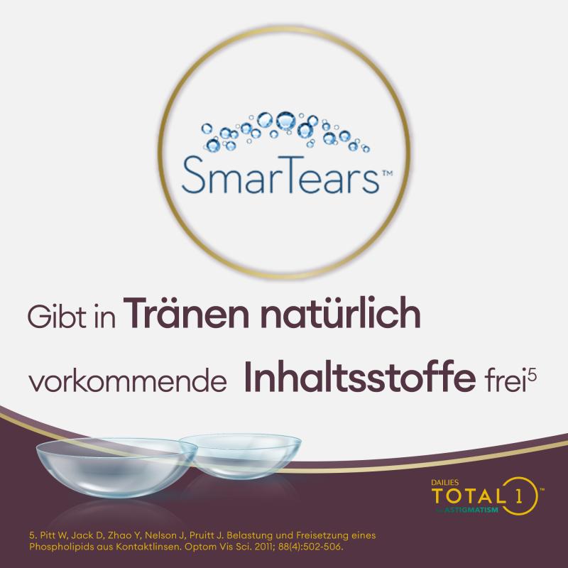 DAILIES TOTAL1&reg; for Astigmatism | 30er Box
