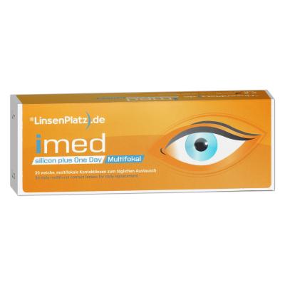 imed silicon plus One Day Multifokal | 30er Box | Addition HI(MAX ADD+2,50 bis +3,00)