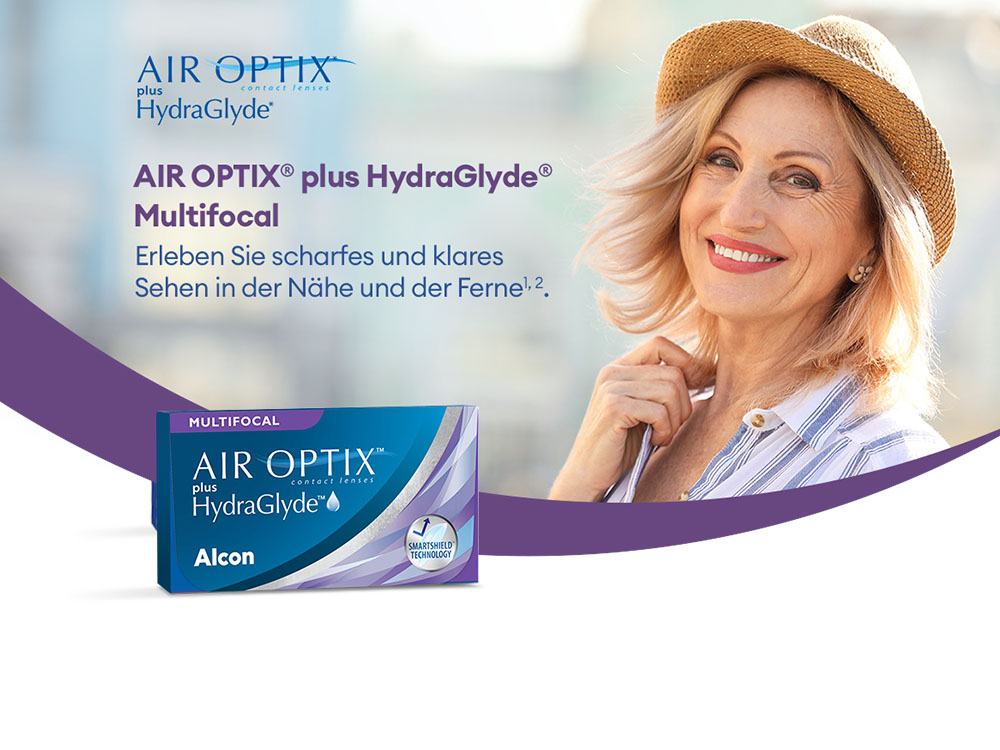 AIR OPTIX® plus HydraGlyde® Multifocal