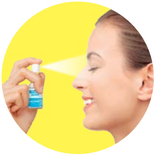 Befeuchtung der Augen