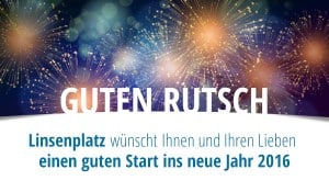 Guten Rutsch ins neue Jahr