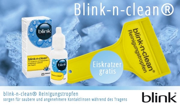 Gratis Eiskratzer zu blink-n-clean®!