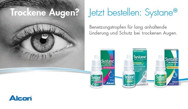 Haben Sie trockene Augen? Systane schafft Abhilfe!