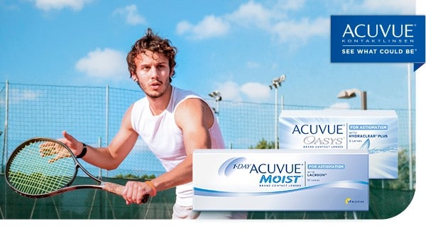 ACUVUE® Kontaktlinsen – stabile Sehqualität bei Hornhautverkrümmung.