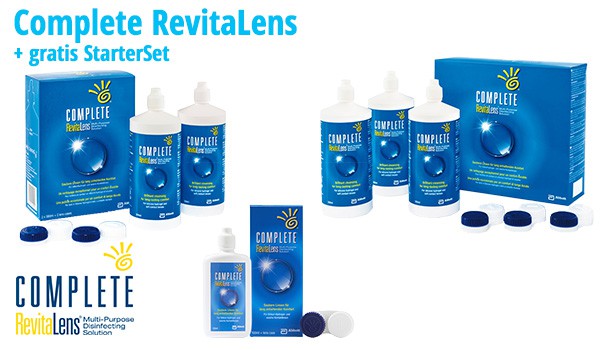 Complete RevitaLens jetzt mit gratis StarterSet im Linsenplatz.de Onlineshop!