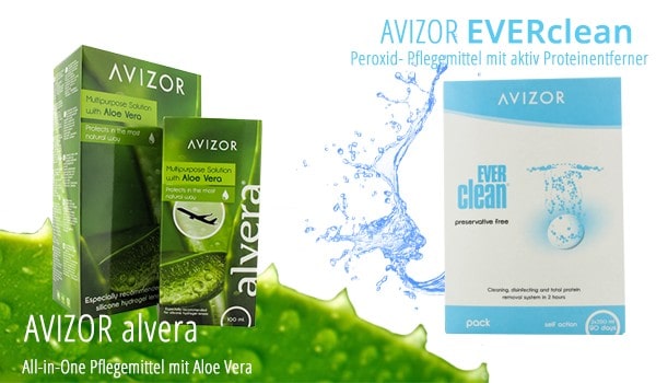 AVIZOR EVERclean &#8211; Das revolutionäre Peroxid-Pflegemittel mit Proteinentferner jetzt neu im Linsenplatz.de Onlineshop!