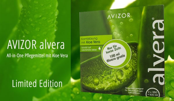 AVIZOR alvera Doppelpack mit 100ml gratis, jetzt im Linsenplatz.de Onlineshop!