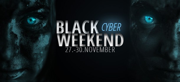 Das Black Cyber Weekend startet! Vom 27.11. bis zum 30.11.2020 im Linsenplatz.de Onlineshop sparen!